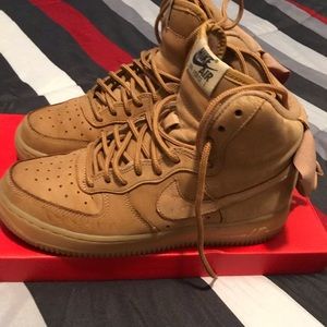 Nike Air Force One...Wheat Color.